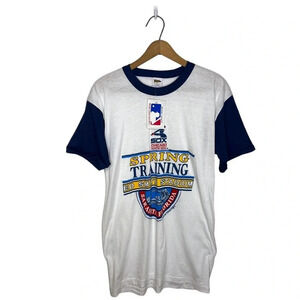 Single Stitch Vintage 1980s Spring Training White Sox Graphic Baseball T Shirt